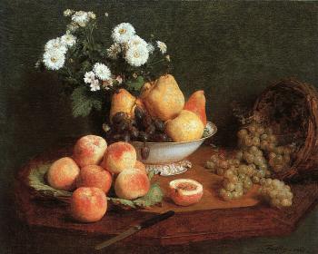 亨利 方丹 拉圖爾 Flowers and Fruit 亨利 方丹 拉圖爾 Flowers and Fruit